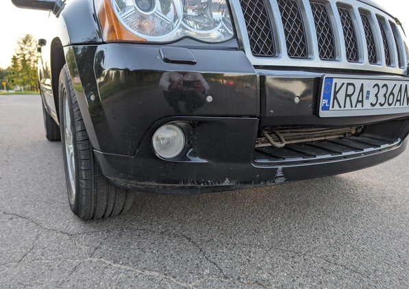 Jeep Grand Cherokee cena 29900 przebieg: 337000, rok produkcji 2008 z Kraków małe 301